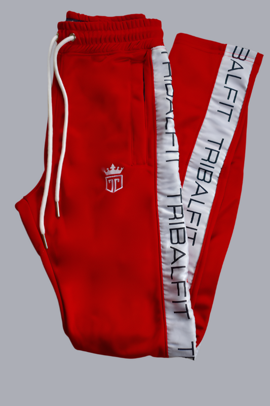 TRIBALFIT VITAL PERFORMANCE JOGGERS- IMPERIAL RED